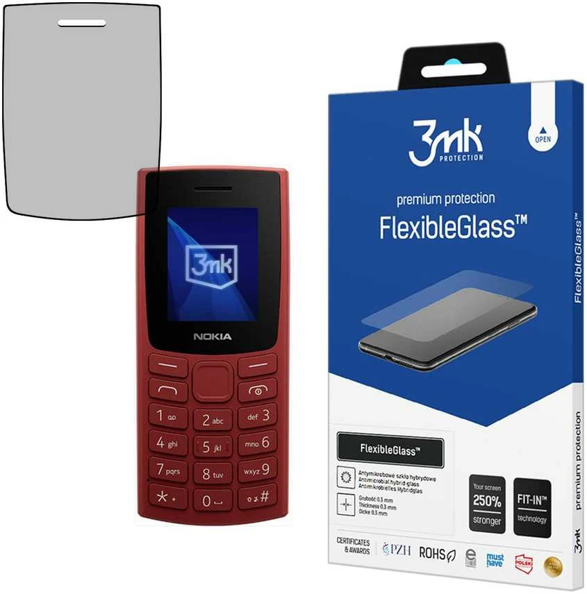 3Mk apsauga Nokia 105 4G (2023) - 3mk FlexibleGlass