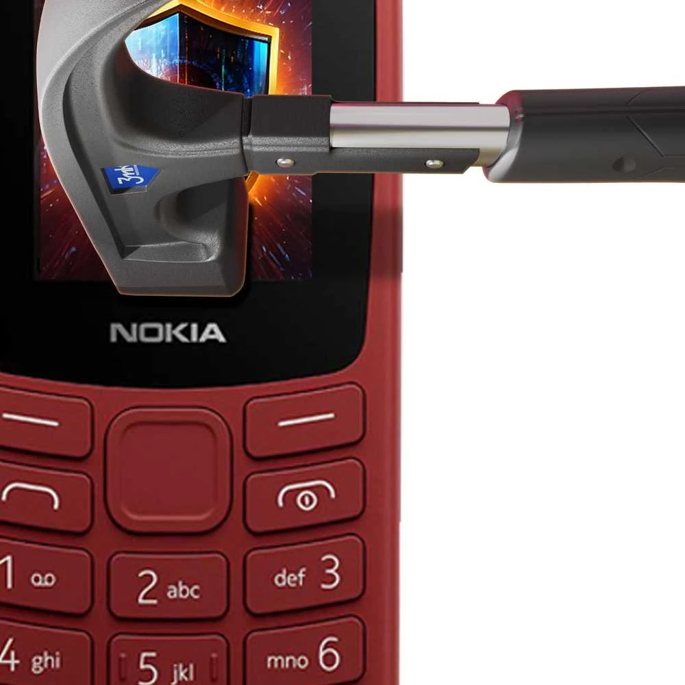 3Mk apsauga Nokia 105 4G (2023) - 3mk šilkinis matinis privatumas