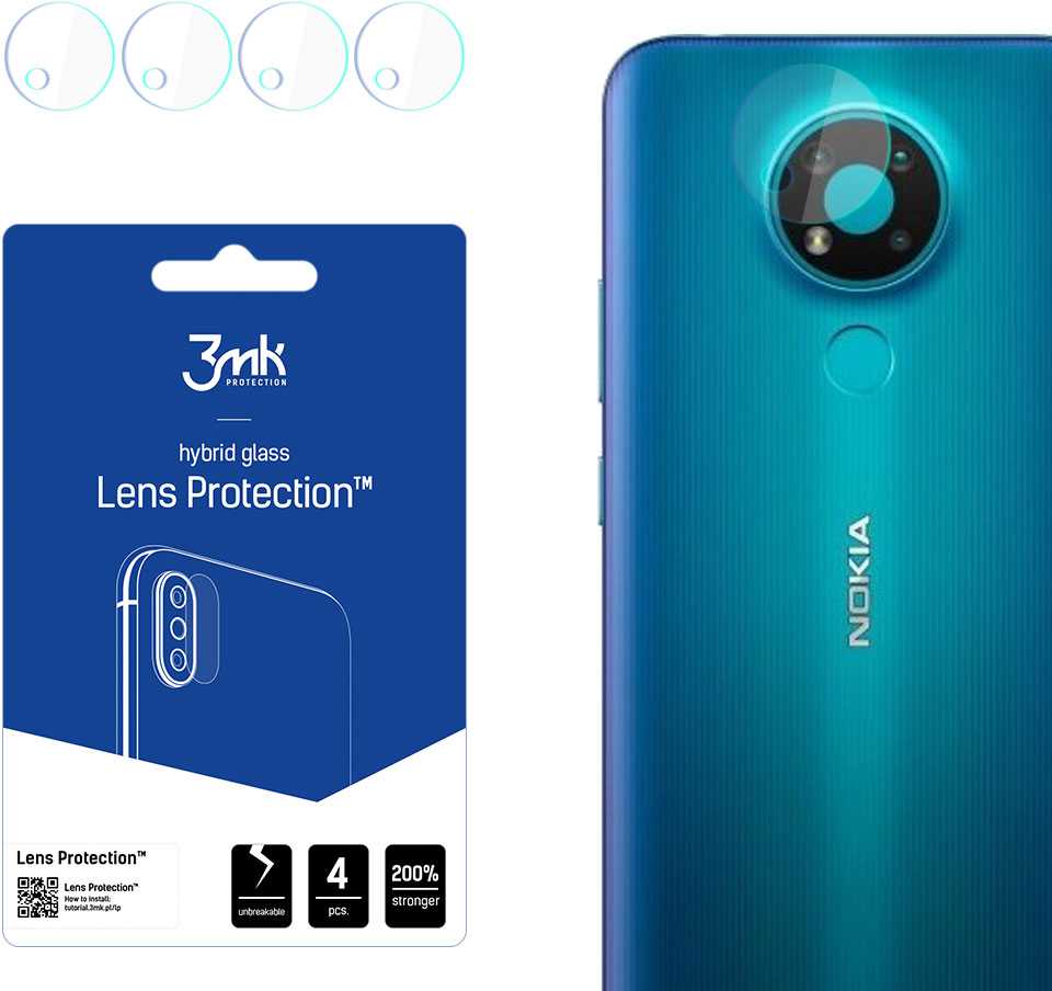 3Mk Protection Nokia 3.4 – 3mk objektyvo apsauga