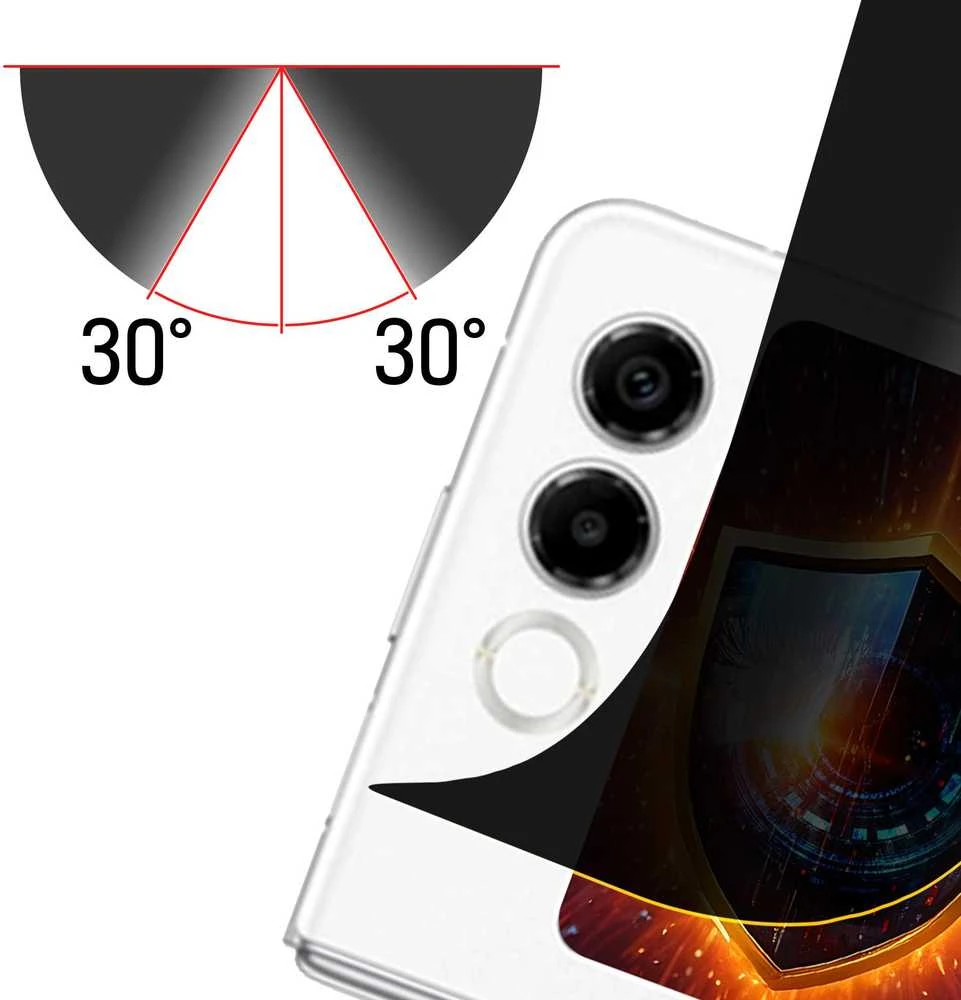 3Mk Protection Nubia Flip 2 (priekyje) – 3mk Silky Matt Privacy
