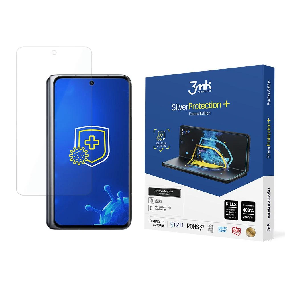 3Mk apsauga „Oppo Find N 5G“ – „3mk SilverProtection+ sulankstomas leidimas“.