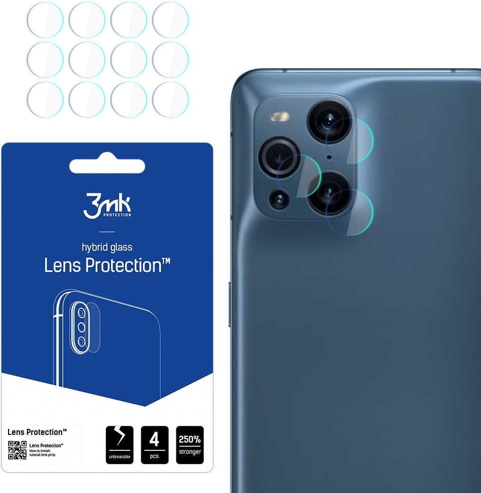 3Mk Protection „Oppo Find X3 5G“ – 3mk objektyvo apsauga