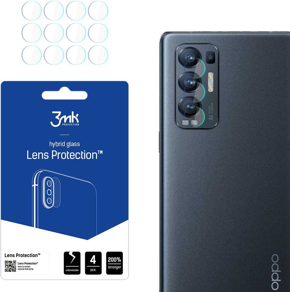 3Mk Protection „Oppo Find X3 Neo 5G“ – 3mk objektyvo apsauga