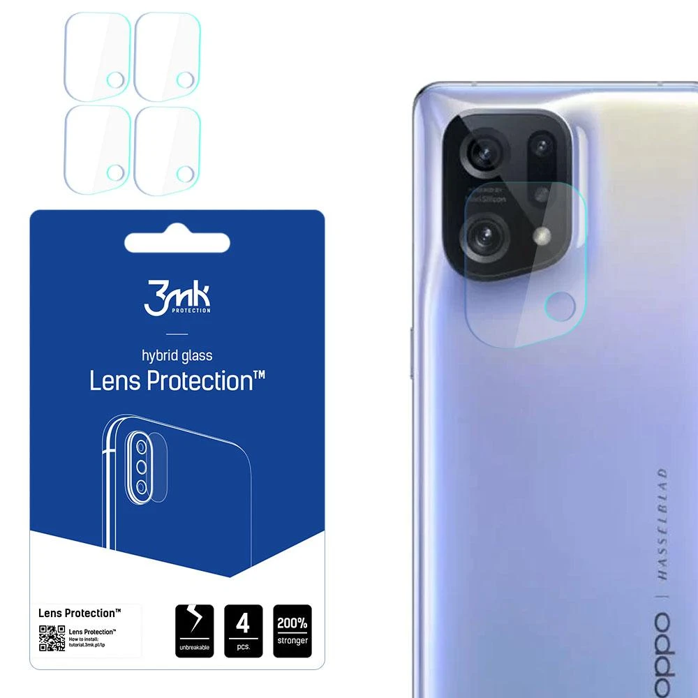 3Mk apsauga Oppo Find X5 – 3mk objektyvo apsauga