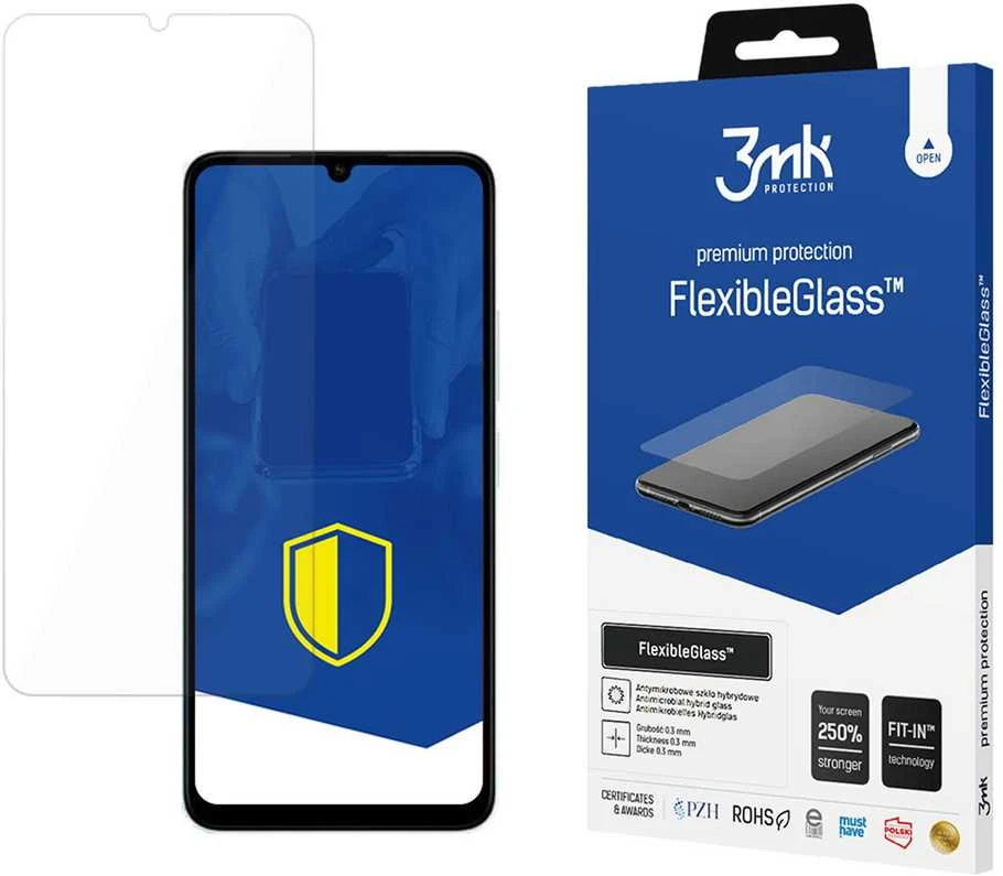 3MK „FlexibleGlass Poco C65“ / „Redmi 13C“ hibridinis stiklas