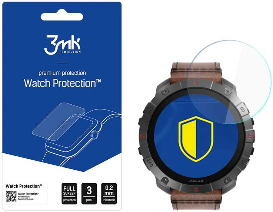 3Mk apsauga „Polar Grit X2 Pro“ – 3mk laikrodžio apsauga su „FlexibleGlass“