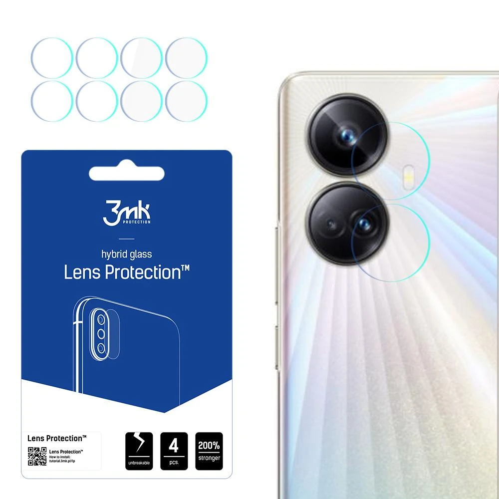 Realme 10 Pro+ – 3mk objektyvo apsauga