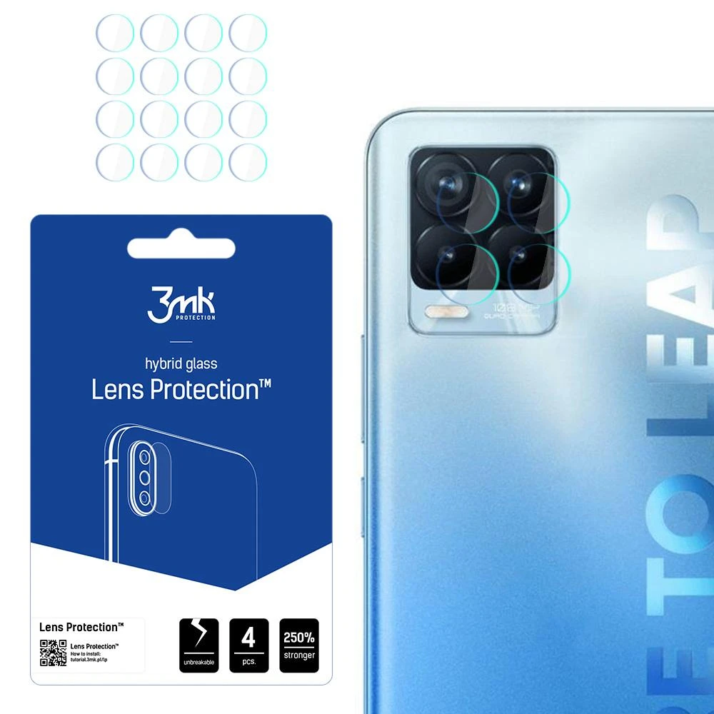 „Realme 8 Pro“ – 3 mk objektyvo apsauga