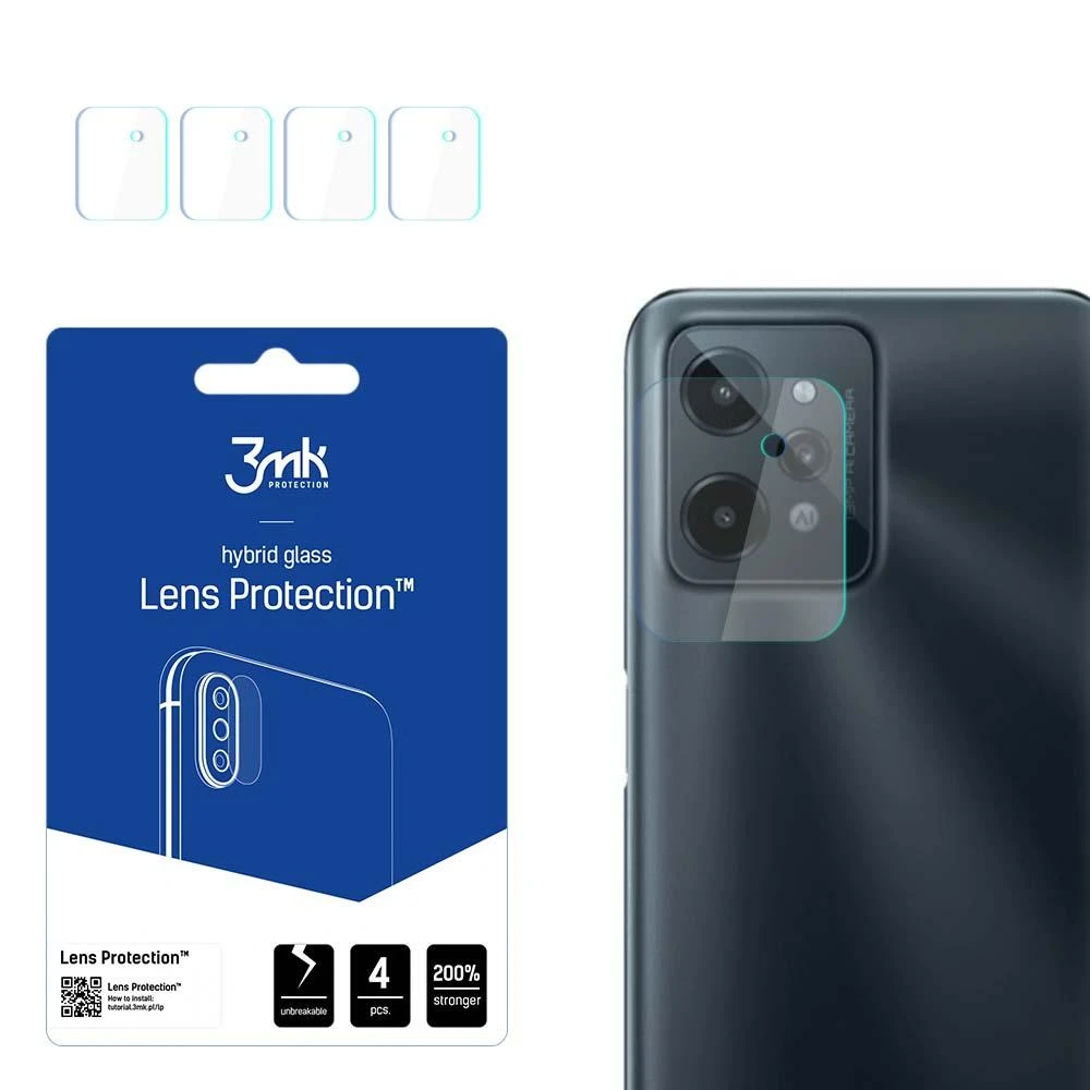3MK Lens Protect Realme C31 telefono kameros objektyvo apsauga 4vnt