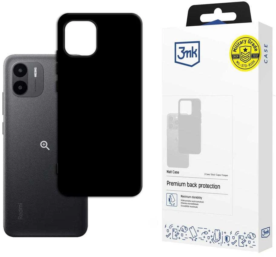 3mk Matt Xiaomi Redmi A2 - dėklas telefonui juodos spalvos