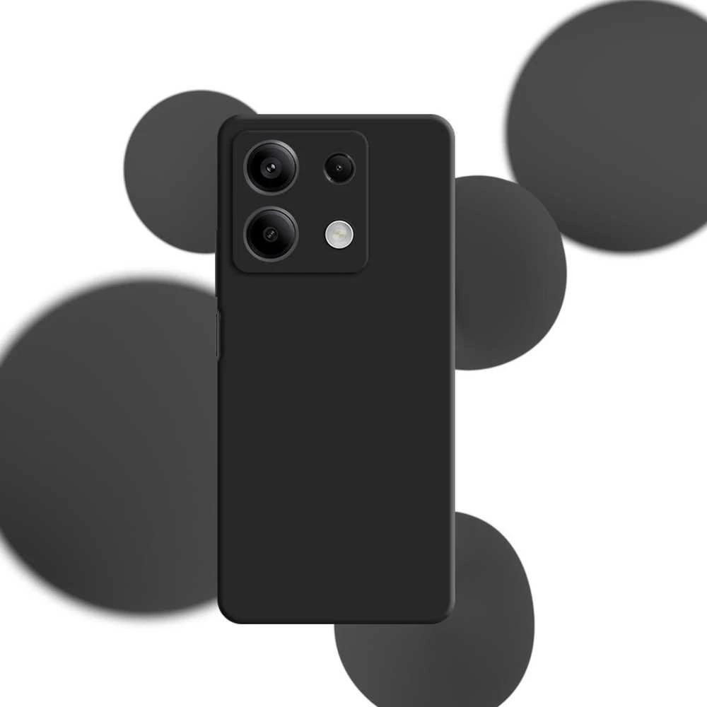 3mk silikoninis Xiaomi Redmi Note 13 5G - dėklas telefonui juodos spalvos
