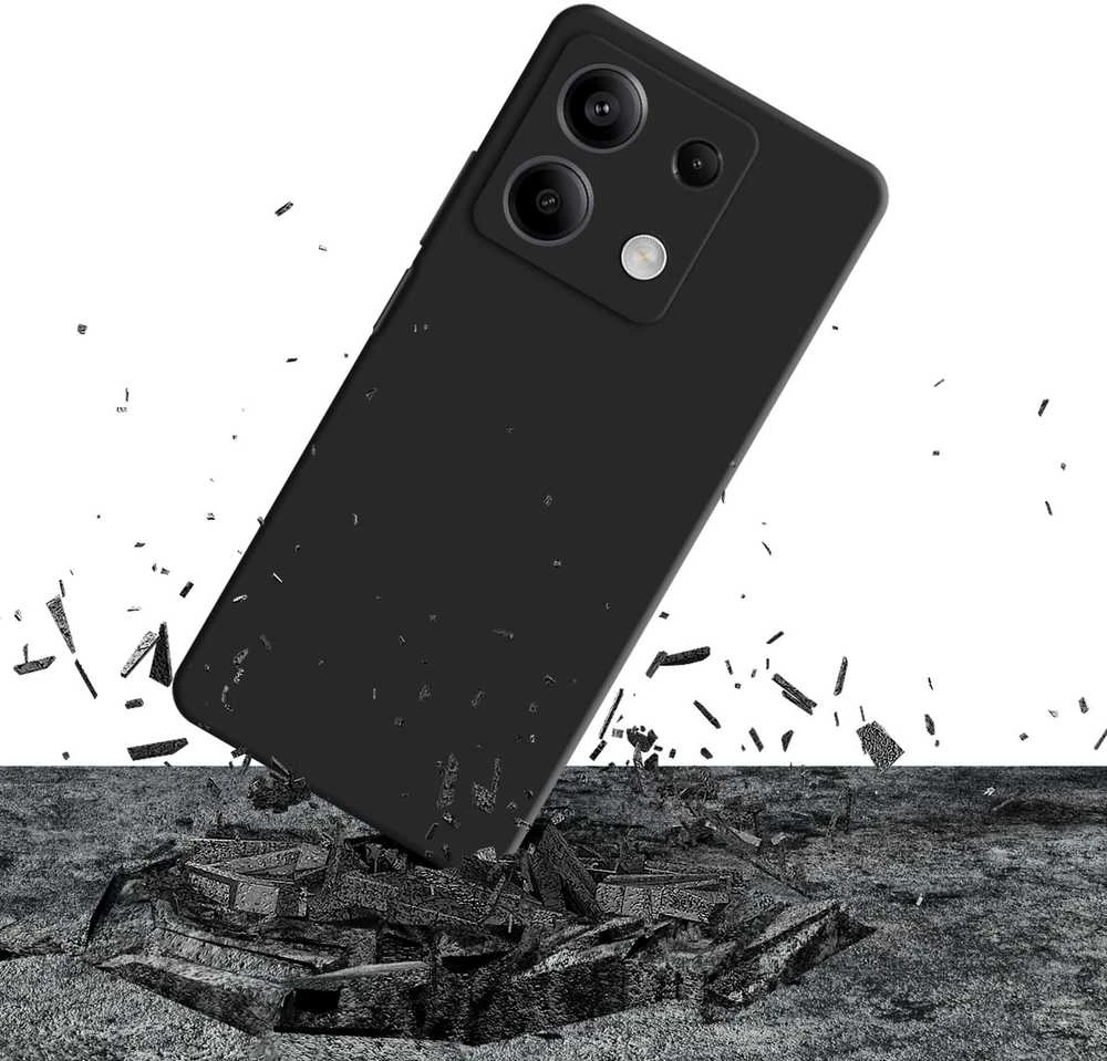 3mk silikoninis Xiaomi Redmi Note 13 5G - dėklas telefonui juodos spalvos