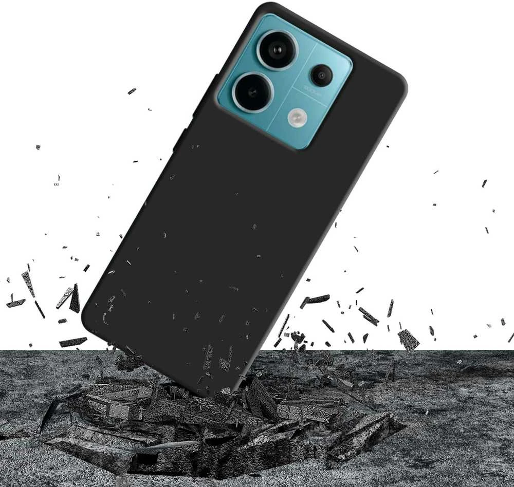 3mk Silicone Xiaomi Redmi Note 13 Pro 5G - dėklas telefonui juodos spalvos
