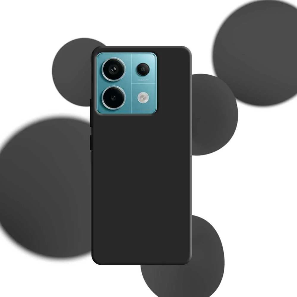 3mk Silicone Xiaomi Redmi Note 13 Pro 5G - dėklas telefonui juodos spalvos