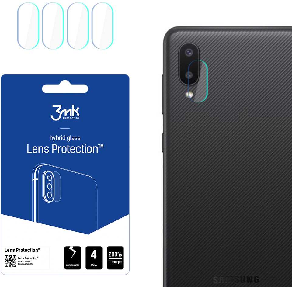 Samsung Galaxy A02 – 3mk Lens Protection™