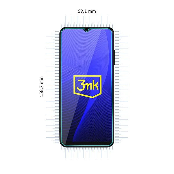 LCD apsauginė plėvelė 3mk Flexible Glass Samsung A037 A03s