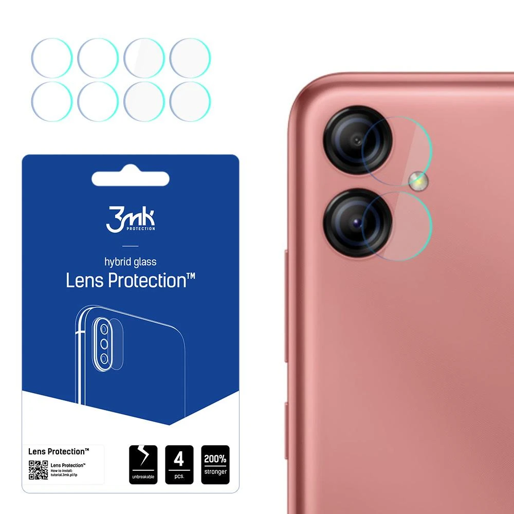 Samsung Galaxy A04e – 3mk objektyvo apsauga