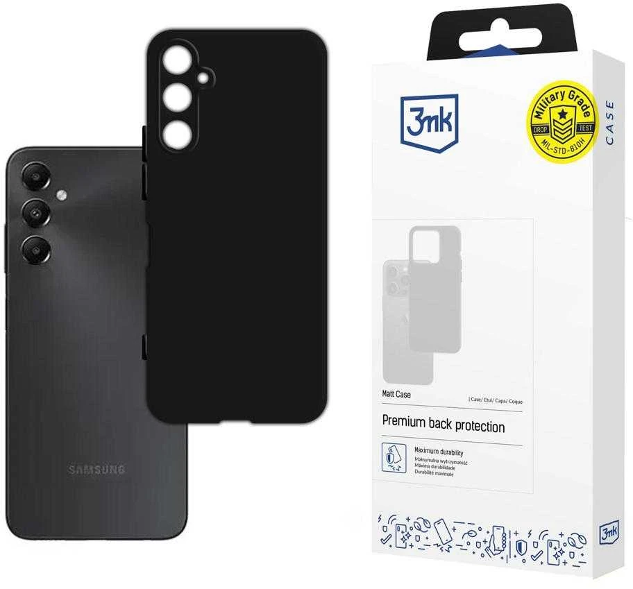 Dėklas 3mk Matt Case Samsung A057 A05s juodas