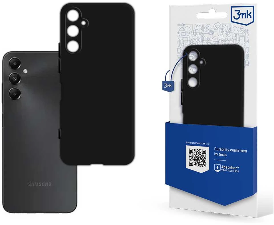 Dėklas 3mk Matt Case Samsung A057 A05s juodas
