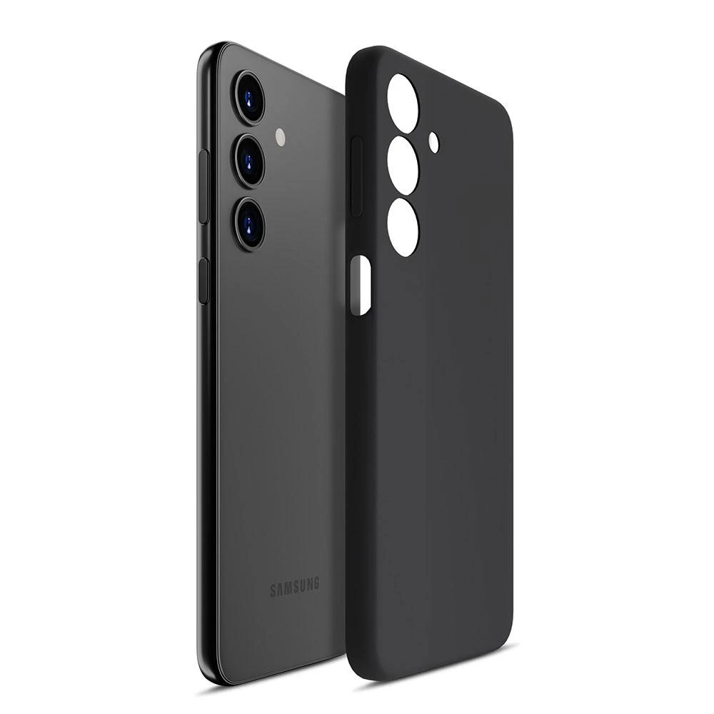 3MK Silicone Dėklas Samsung Galaxy A14 4G A145 juodos spalvos