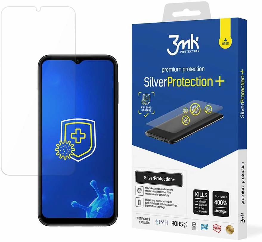 Samsung Galaxy A14 5G – 3mk Sidabrinis Protect+