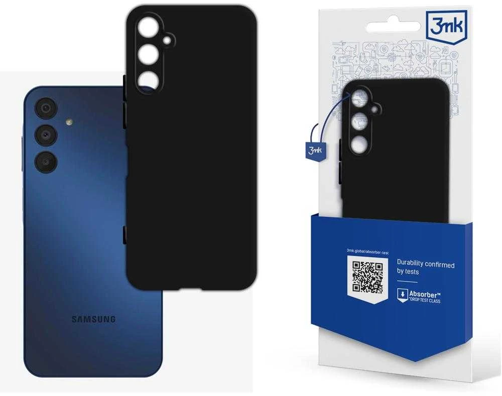 Dėklas 3mk Matt Case Samsung A155 A15 4G/A156 A15 5G juodas