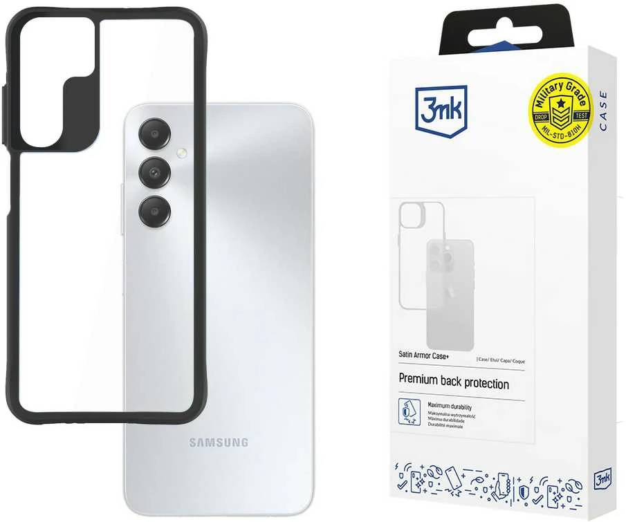 Dėklas 3mk Satin Armor Case+ Samsung Galaxy A15 5G