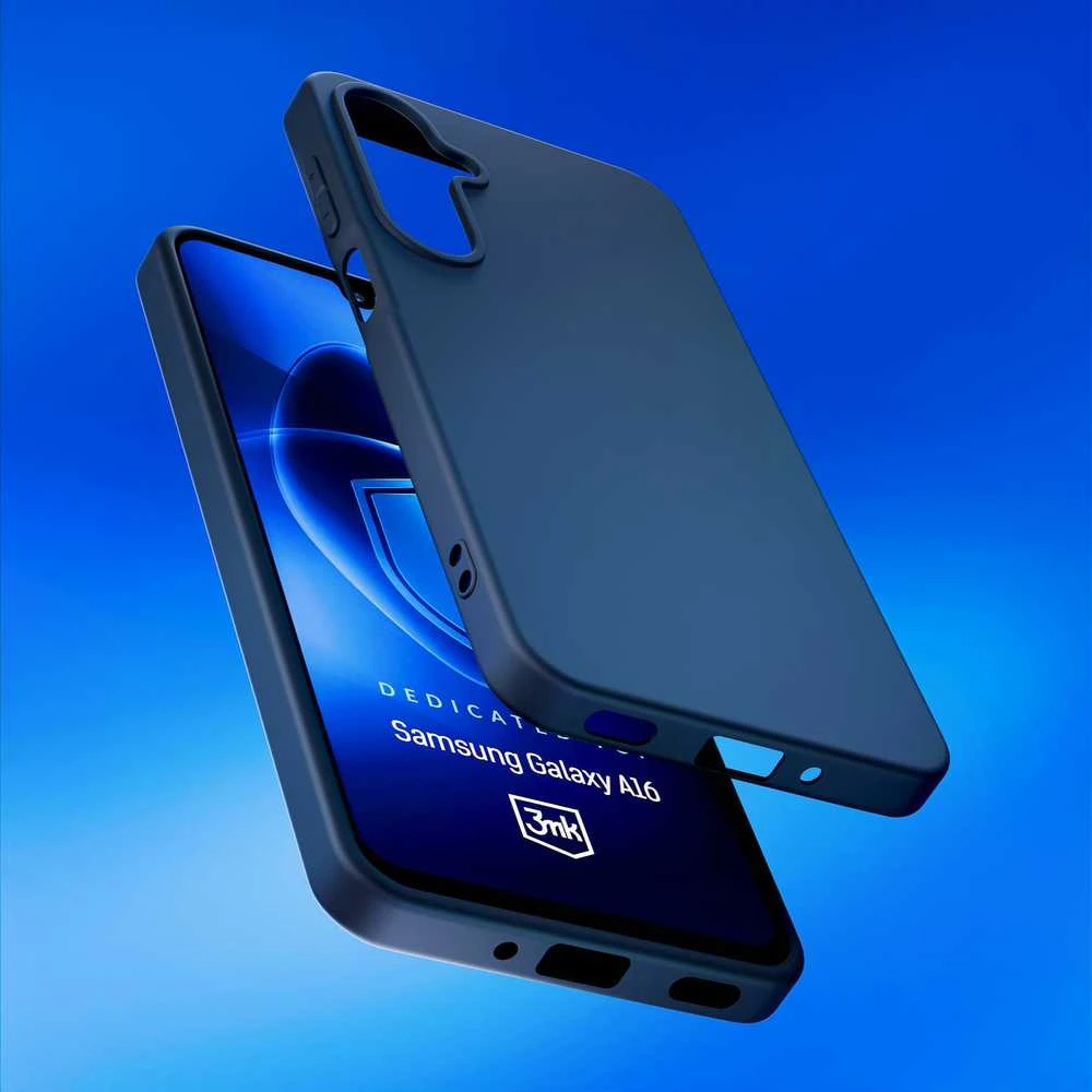 Dėklas 3mk Matt Case Samsung A165 A16 4G/A166 A16 5G juodas