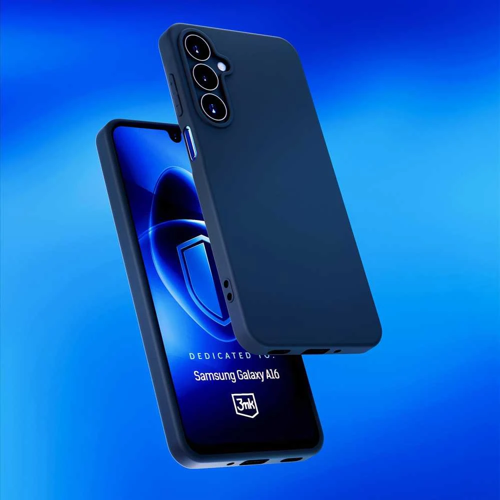 Dėklas 3mk Matt Case Samsung A165 A16 4G/A166 A16 5G juodas