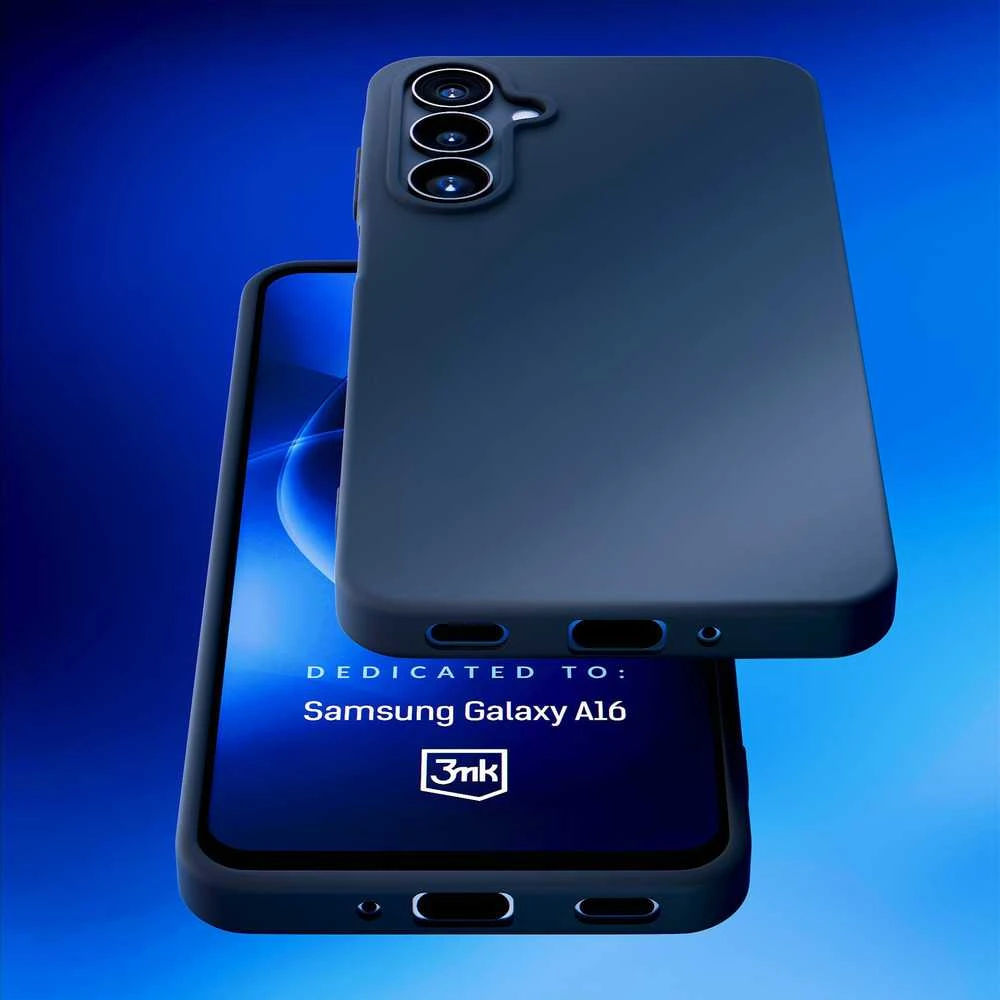 Dėklas 3mk Matt Case Samsung A165 A16 4G/A166 A16 5G juodas