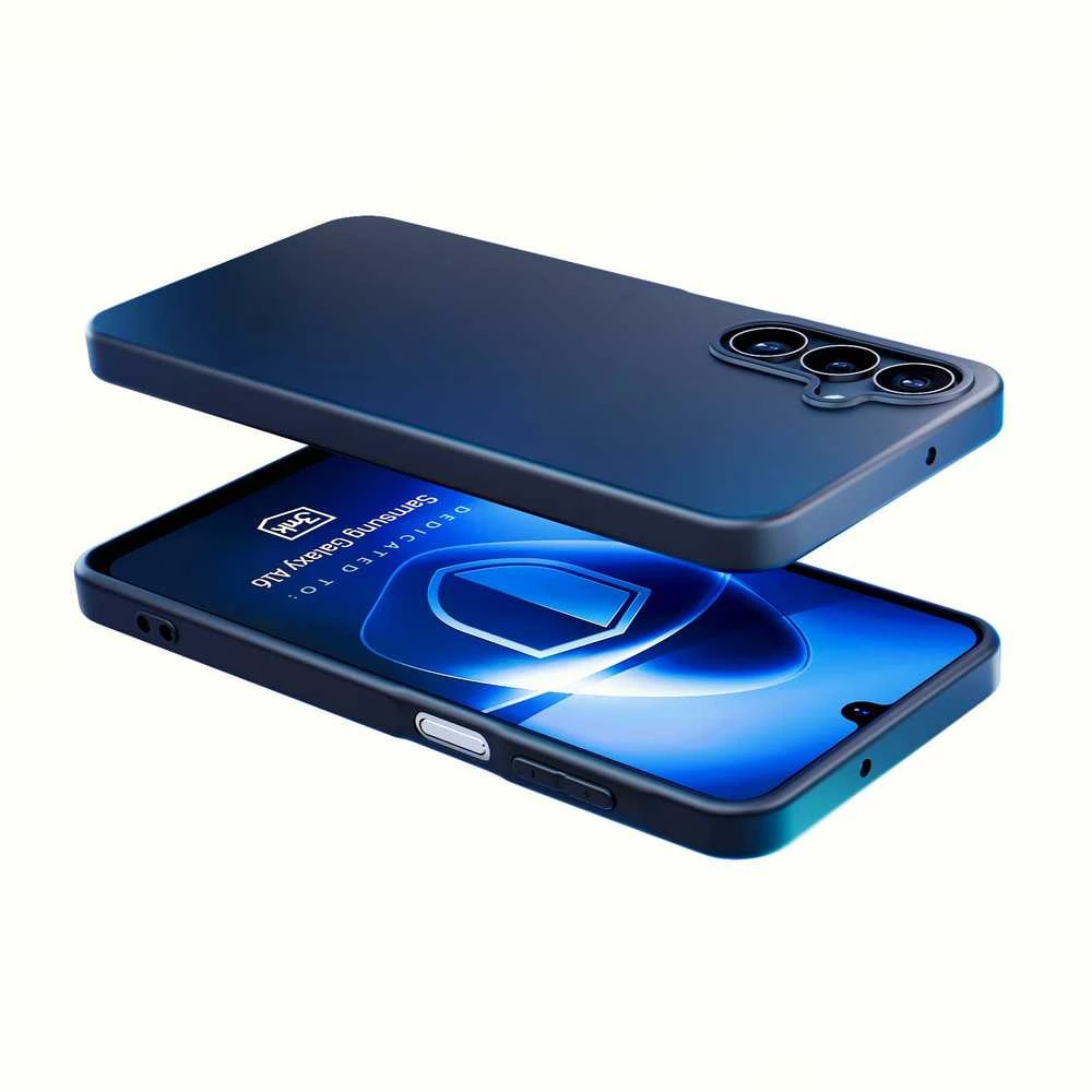 Dėklas 3mk Matt Case Samsung A165 A16 4G/A166 A16 5G juodas