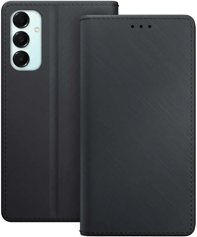 3MK Wallet dėklas Samsung Galaxy A16 juodos spalvos