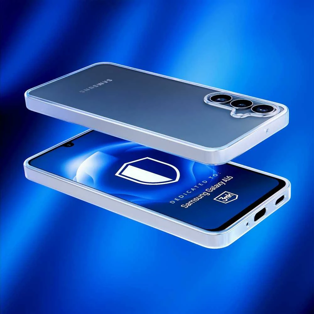 Dėklas 3mk Clear Case 1,2mm Samsung A165 A16 4G/A166 A16 5G