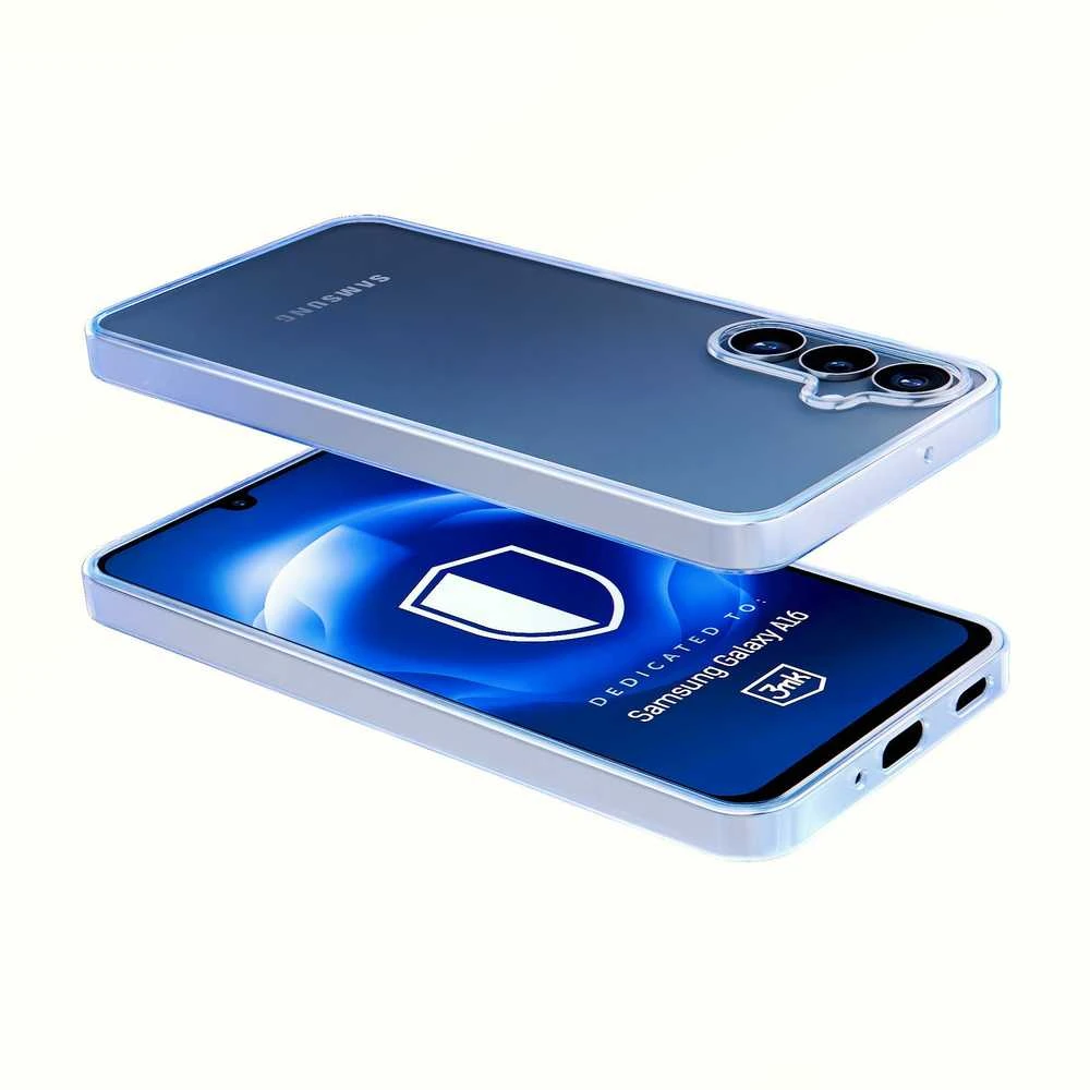 Dėklas 3mk Clear Case 1,2mm Samsung A165 A16 4G/A166 A16 5G