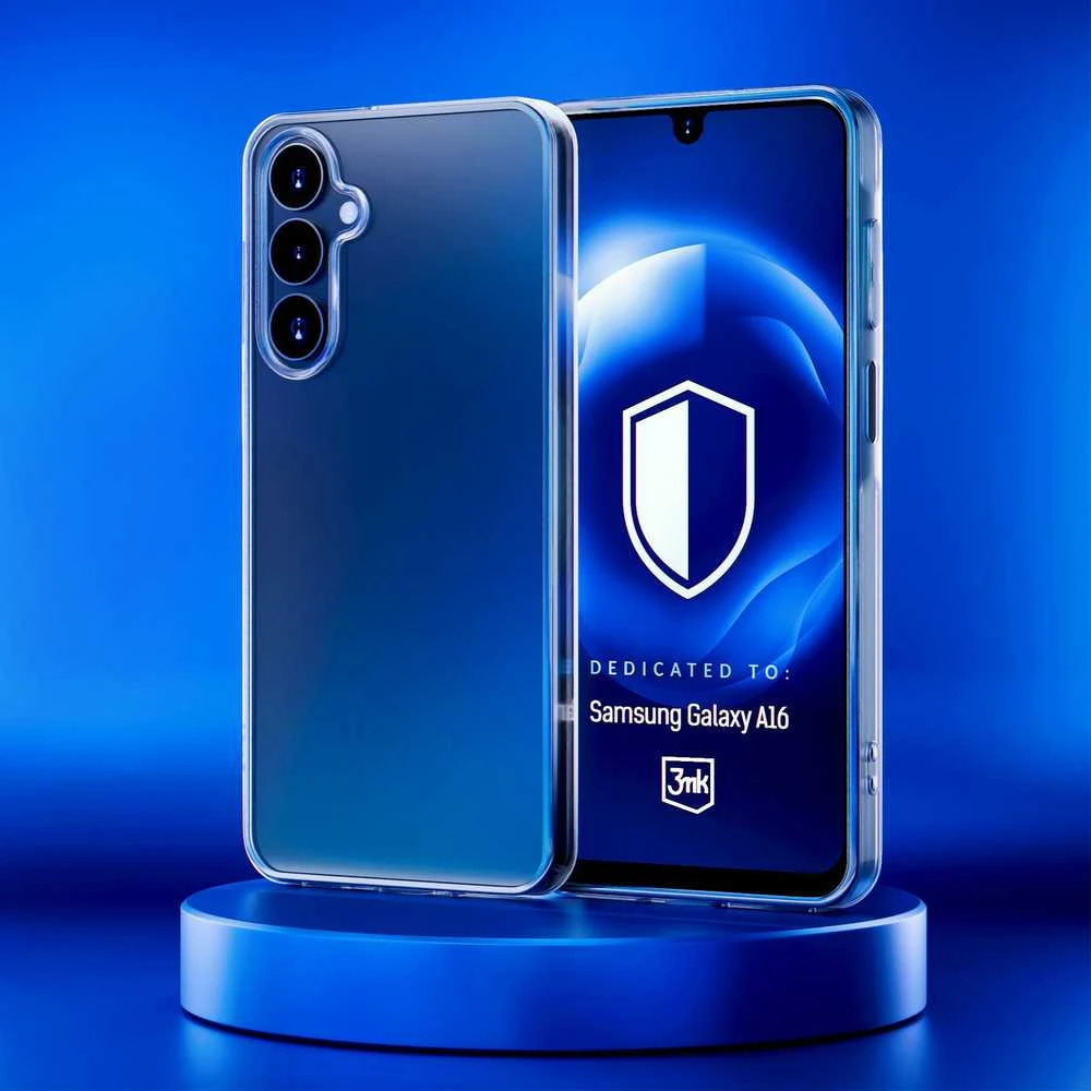 Dėklas 3mk Clear Case 1,2mm Samsung A165 A16 4G/A166 A16 5G