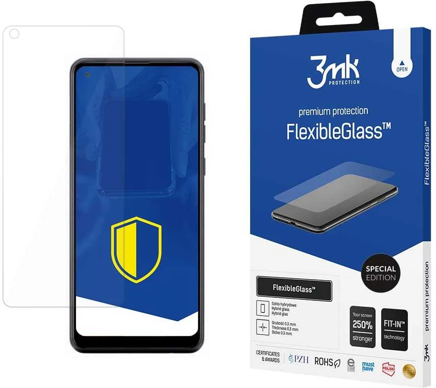 LCD apsauginė plėvelė 3MK Flexible Glass SE Samsung A217 A21s
