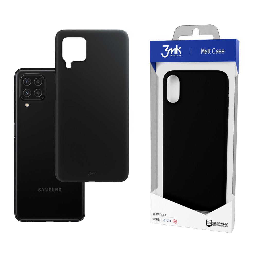 Dėklas 3MK Matt Case, Samsung, Galaxy A22 4G, Juodas