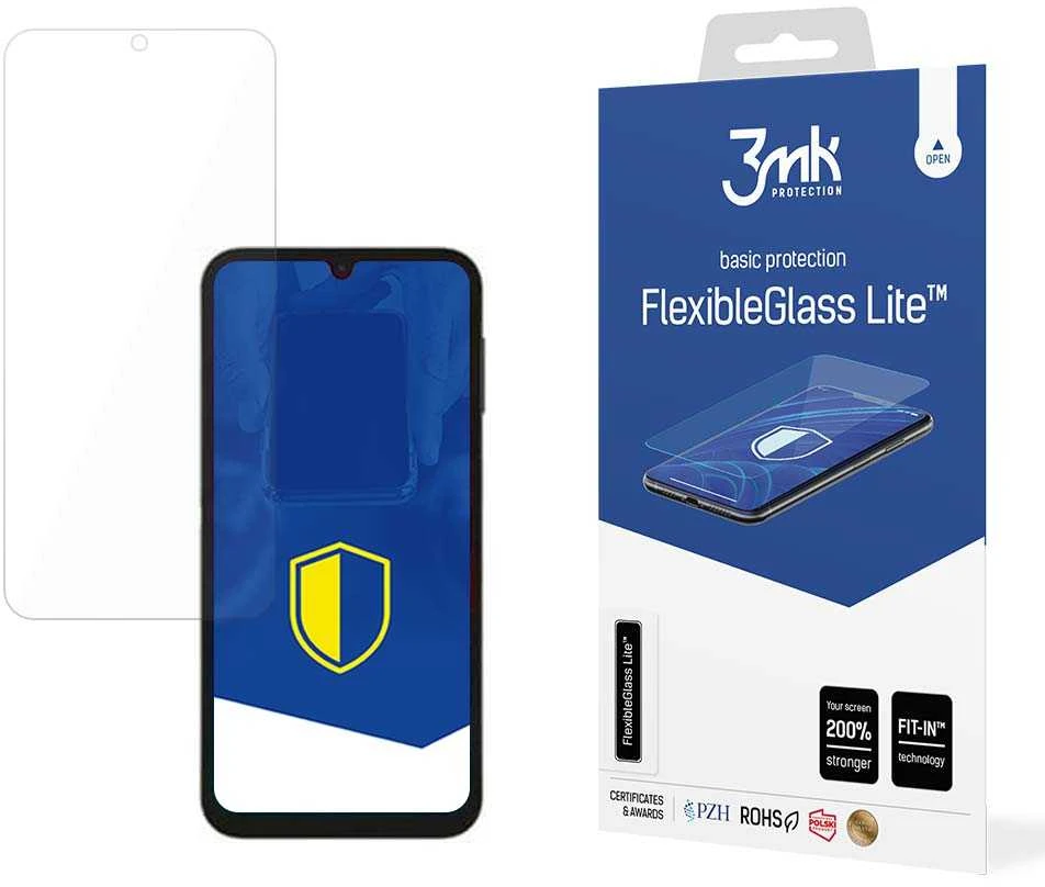 3MK „FlexibleGlass Lite“ „Samsung Galaxy A24 4G A245“ hibridinis „Glass Lite“