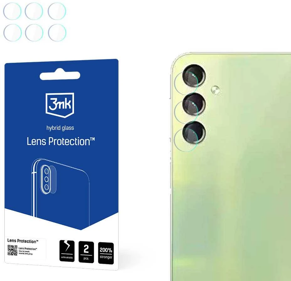 3MK Lens Protect Samsung A24 4G A245 apsauginis stikliukas kamerai 4 vnt