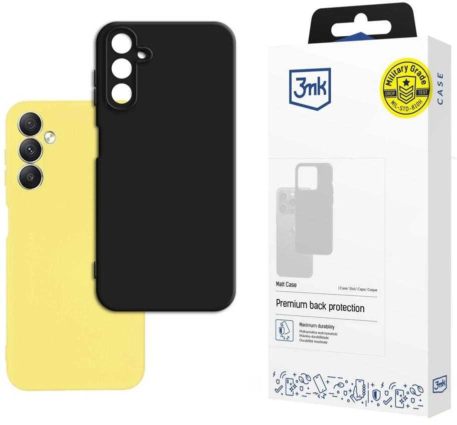 Dėklas 3mk Matt Case Samsung A245 A24 4G/A246 A24 5G juodas