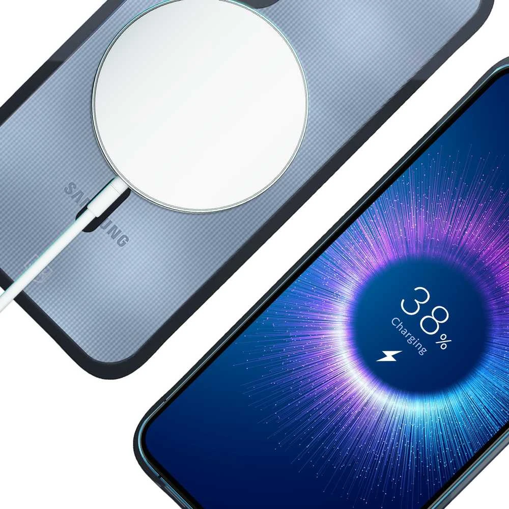 Dėklas 3mk Satin Armor MagCase, skirtas Samsung Galaxy A25 5G – skaidrus