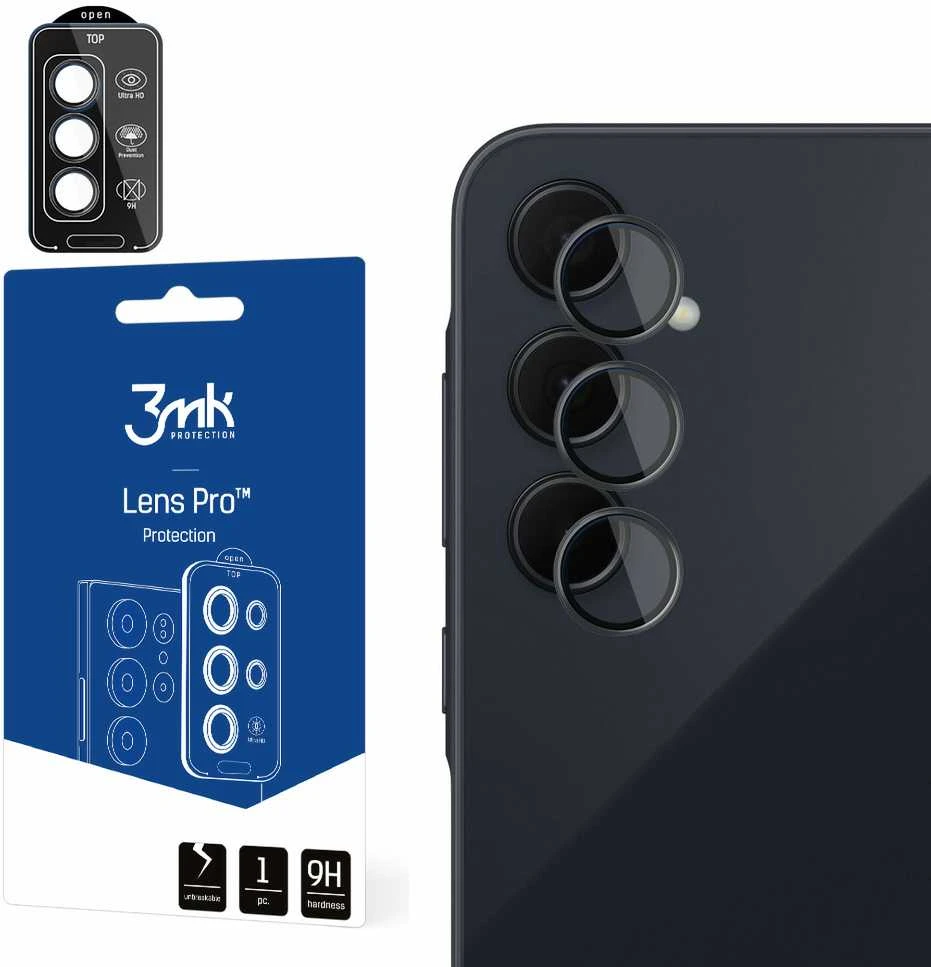 3mk Lens Protection Pro, skirta Samsung Galaxy A35 5G, juoda