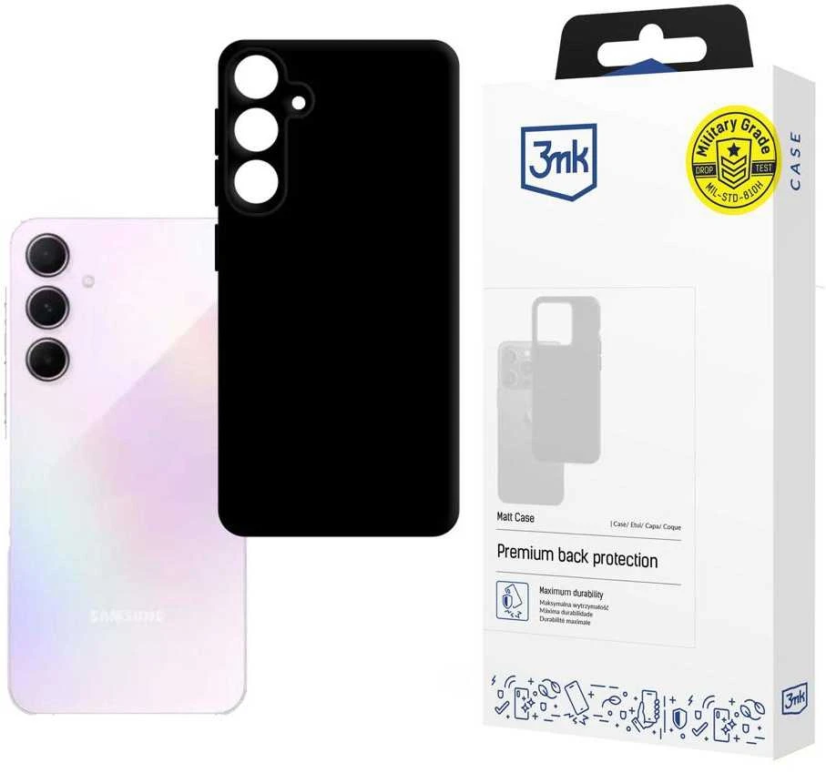 Dėklas 3mk Matt Case Samsung A356 A35 5G juodas