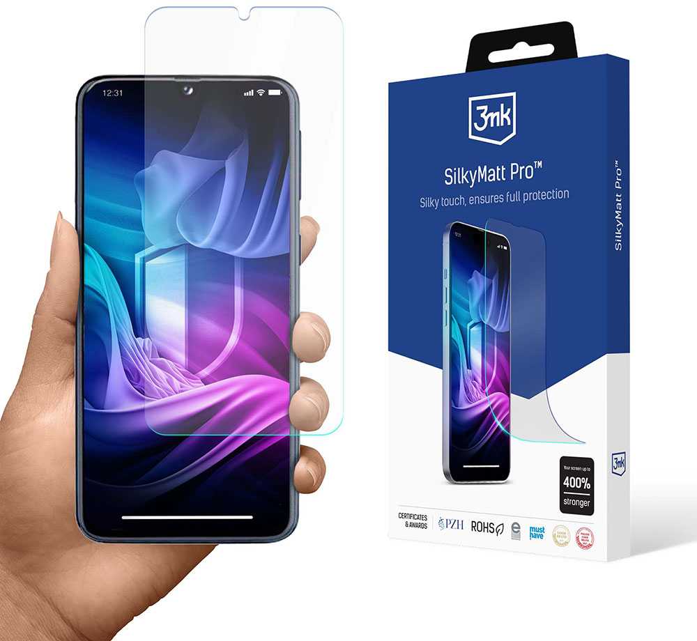 3MK Folia matowa Samsung Galaxy A40 - Silky Matt Pro