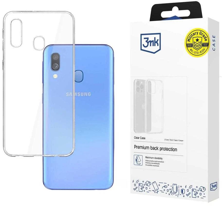 3MK Clear Dėklas Samsung A405 A40