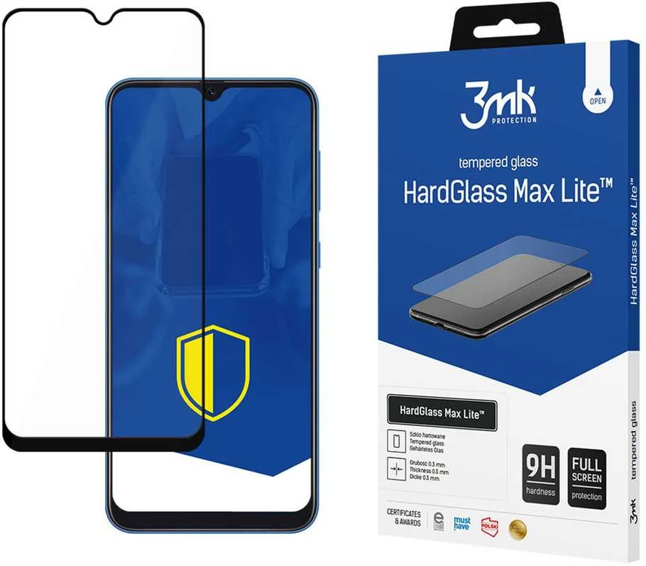 Nezatříděno 9H 3mk HardGlass Max Lite™ stiklas Samsung Galaxy A50