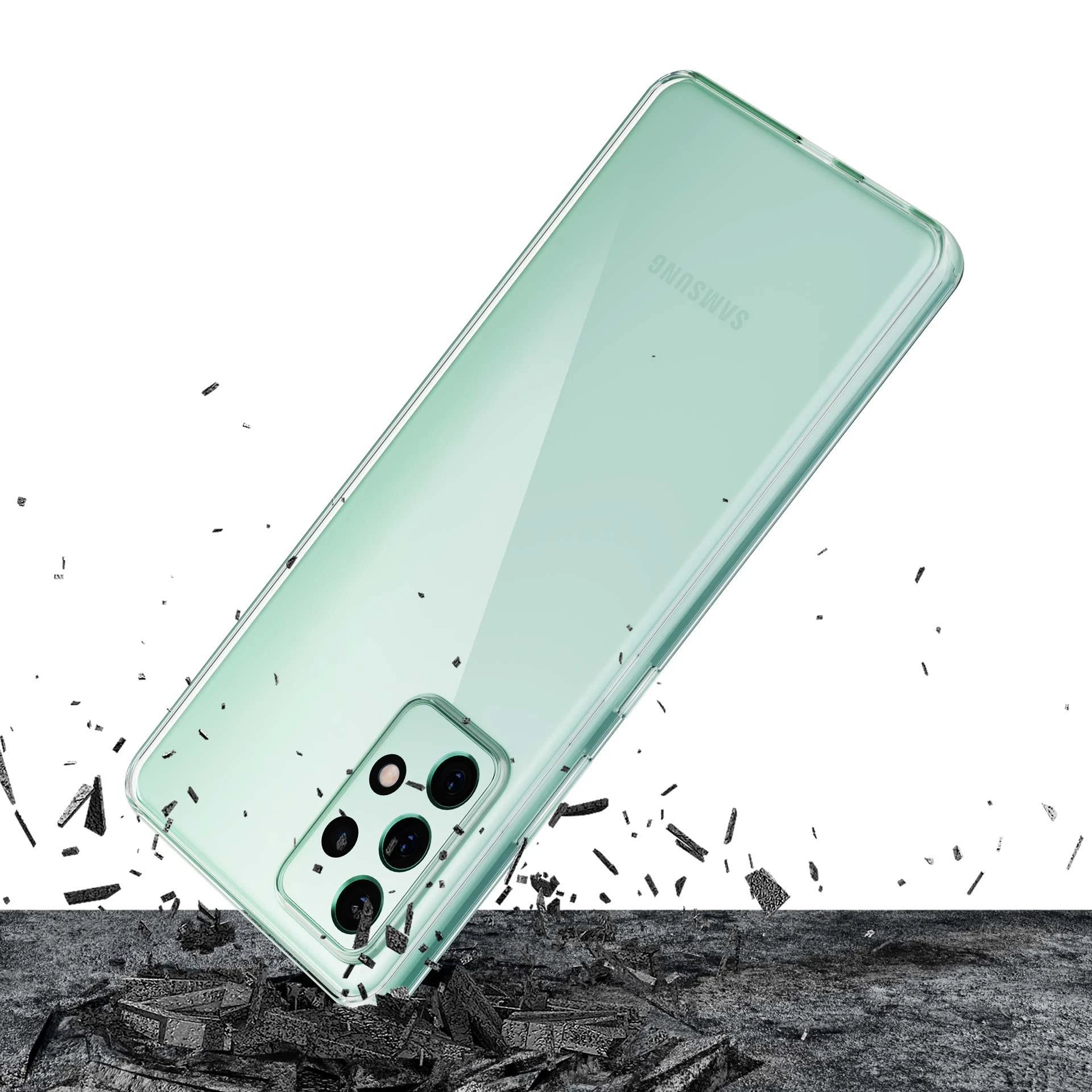 Dėklas 3MK Clear Case 1,2mm Samsung A525 A52 4G/A526 A52 5G/A528 A52s 5G