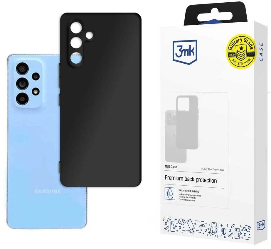 Dėklas 3mk Matt Case Samsung A546 A54 5G juodas