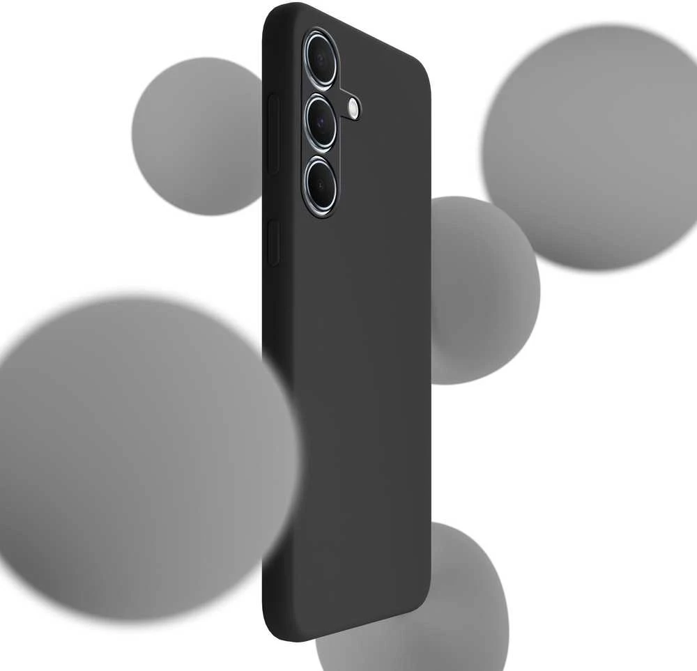 3mk Silicone Samsung Galaxy A55 5G - dėklas telefonui juodos spalvos