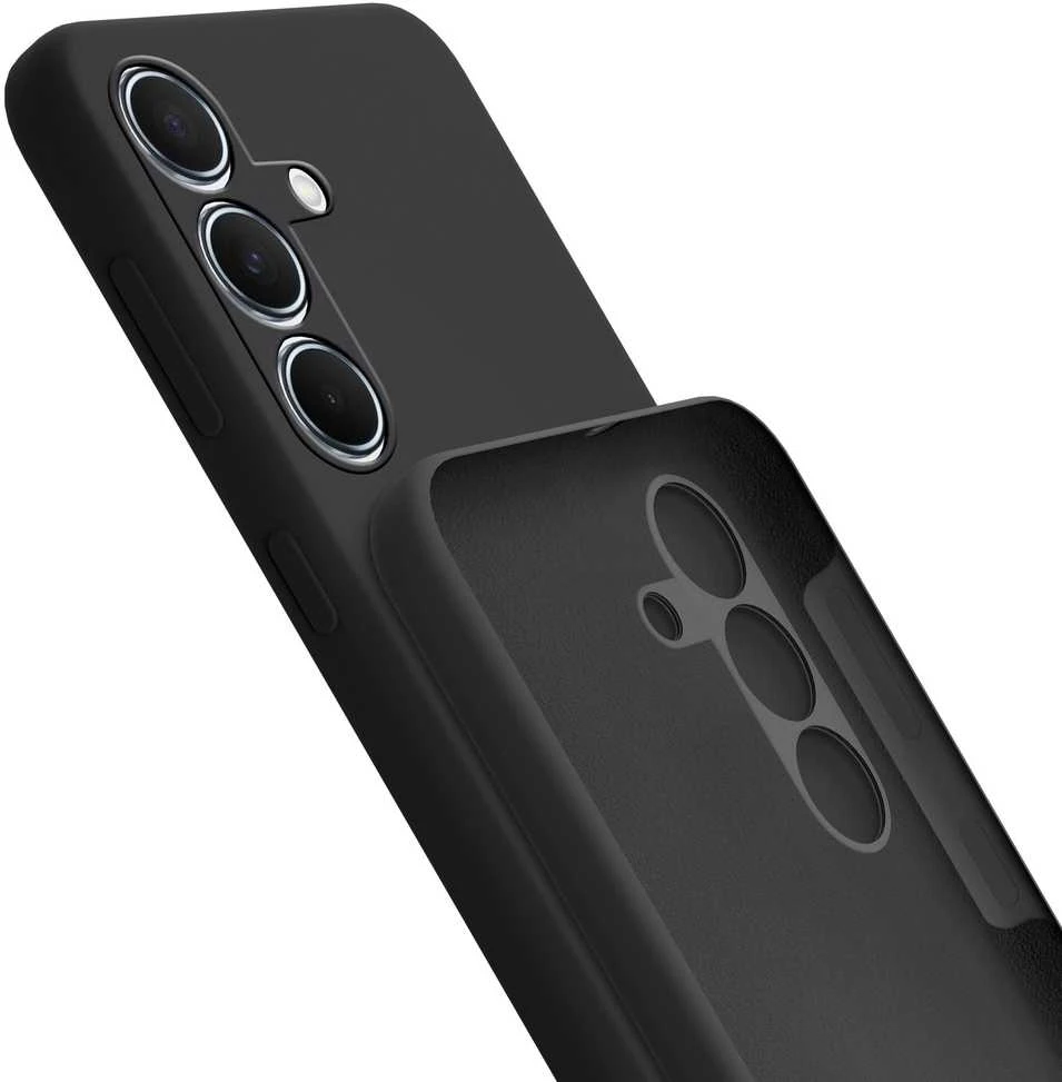 3mk Silicone Samsung Galaxy A55 5G - dėklas telefonui juodos spalvos